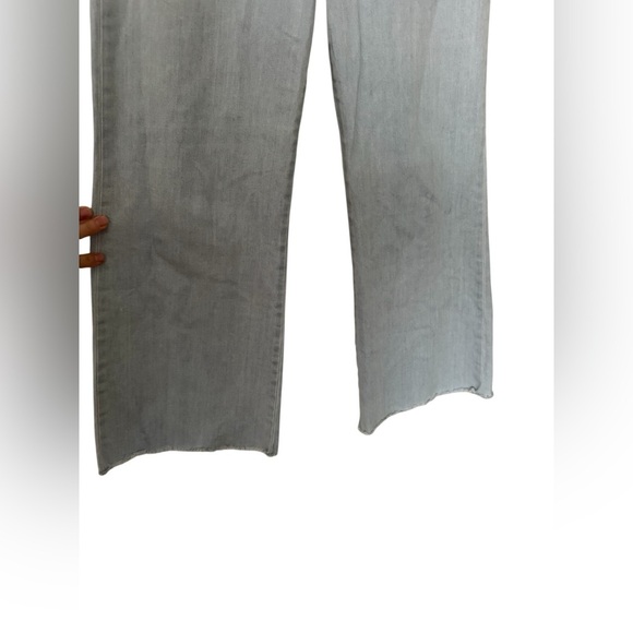 ASKK NY Cropped Brighton Beach WIDE LEG JEAN/size 28/LIGHT WASH - Picture 7 of 14